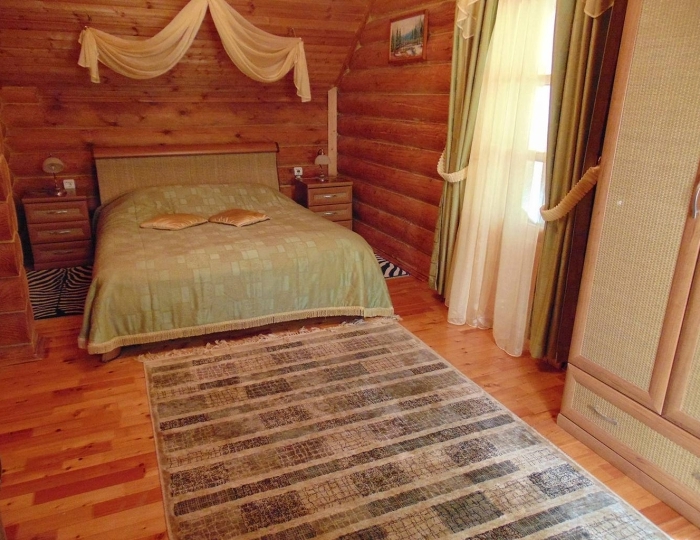 Апартаменты 3-мест. коттедж деревянный сруб (№10-12) - Санаторий «Красиво» Никольский